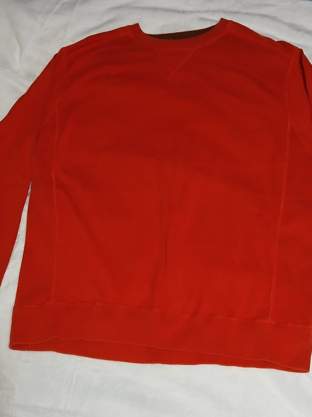 Near VTG Michael Kors Burnt Orange Sweatshirt/Sweater 80% Cotton 20% Nylon